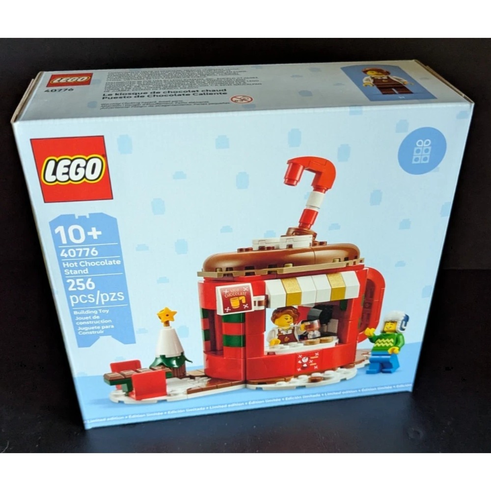 LEGO 40776 Hot Chocolate Stand 256 pieces Sealed-New In Box Limited Edition